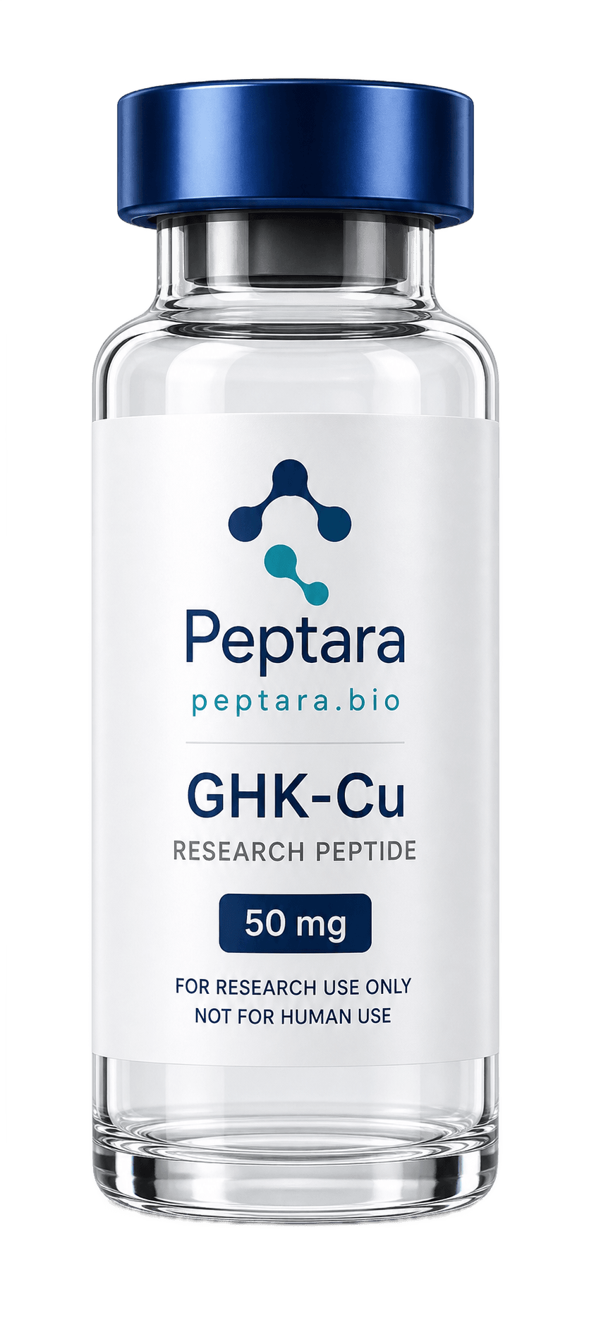 Peptara GHK-Cu research peptide vial