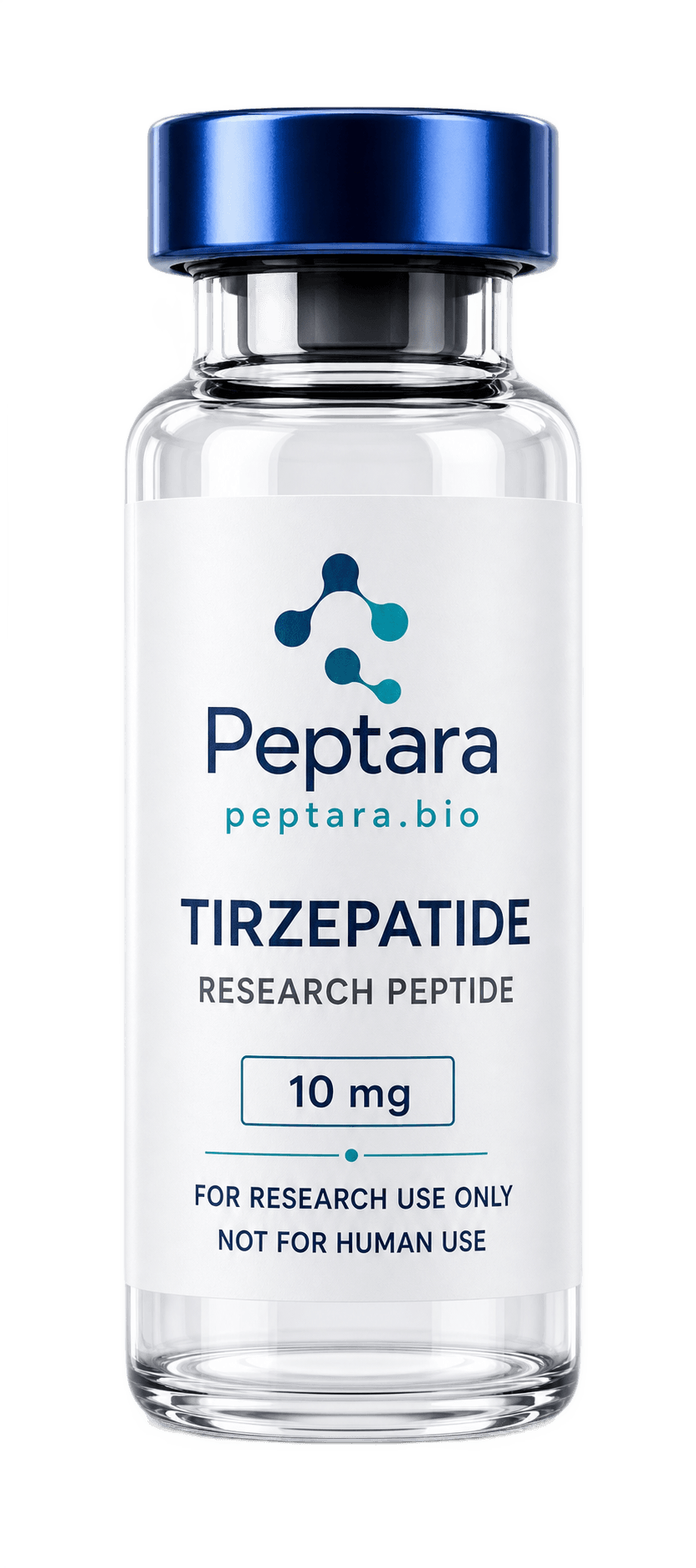 Peptara Tirzepatide research peptide vial